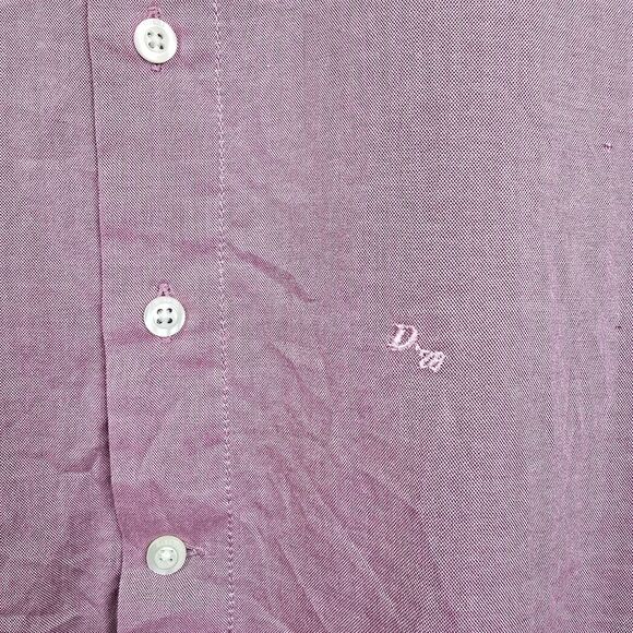 Diesel Mens Short Sleeve Embroidered Logo Button Down Shirt Small - Picture 4 of 7